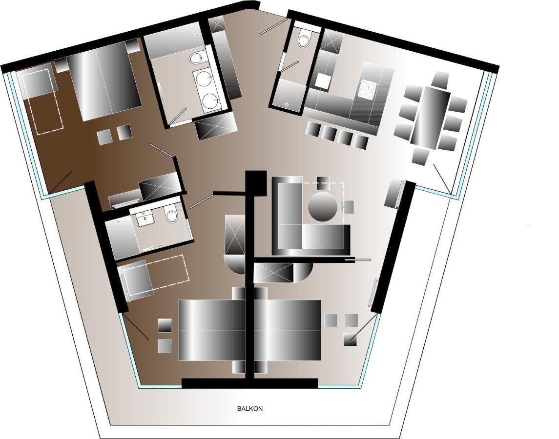 Apartament Fire & Ice Living